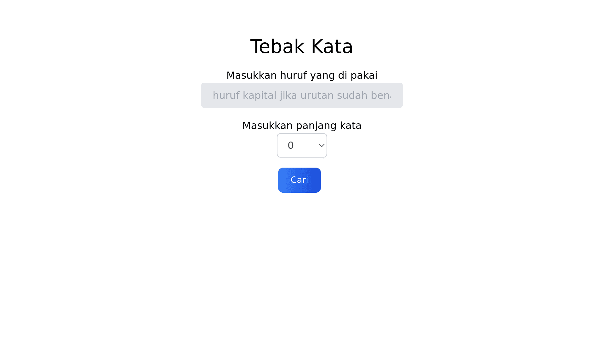 Tebak Kata Solver Preview Image